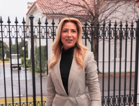 Fabiola Yáñez tiene el estilismo perfecto para un look working girl