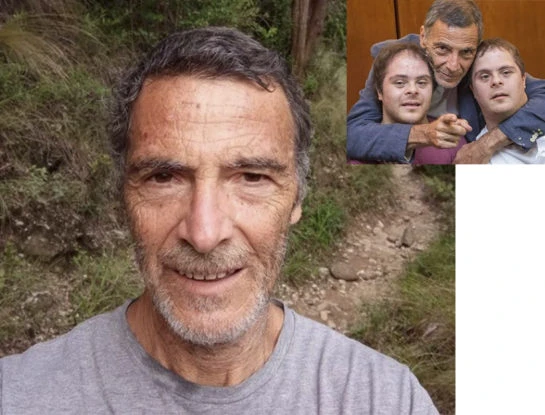 Qué es de la vida de Gustavo Garzón: vive con sus mellizos Juan y Mariano, por ellos fundó una escuela de arte y cada semana realizan juntos un show por Instagram