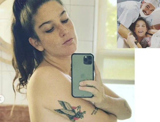 La primera imagen de Belisario, el hijo de Juana Repetto