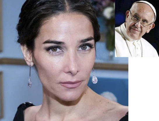 Juana Viale fue con todo: mirá lo que le pidió al Papa Francisco