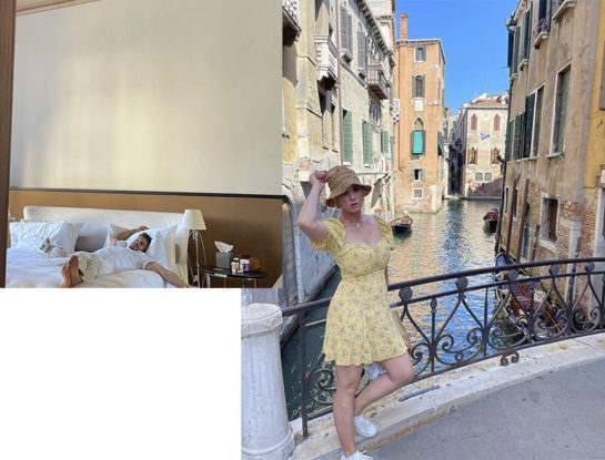 Así disfrutan Katy Perry y Orlando Bloom de sus días en Venecia