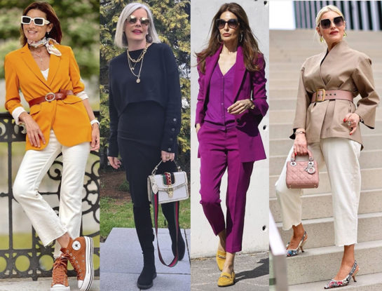 Recursos  infalibles para armar looks súper inspiradores y cancheros que amarán las mujeres de 50+ (y las otras, también)
