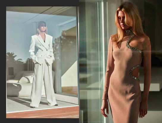 Peter Dundas resalta la silueta con piezas llenas de glamour