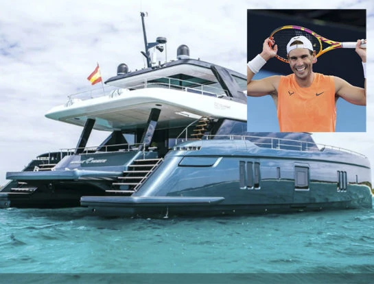El lujoso yate de Rafael Nadal: tiene 8 camarotes, una decoración moderna minimalista y está valuado en 6 millones de euros