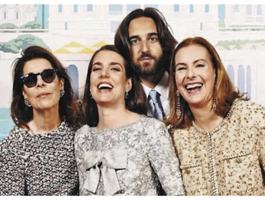 Carolina de Mónaco y Carole Bouquet, unidas por sus hijos y por mucho más