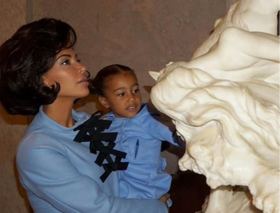 Las espectaculares de fotos de Kim Kardashian y su hija North por sus ocho años