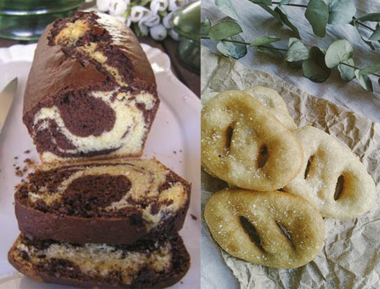 Facilísimos y deliciosos: budín marmolado y tortas fritas (en su versión vegana)
