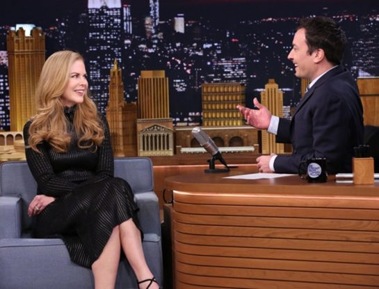 Video viral de Nicole Kidman: "Estuve en la casa de Jimmy Fallon para conquistarlo, me ignoró y se puso a jugar videojuegos"