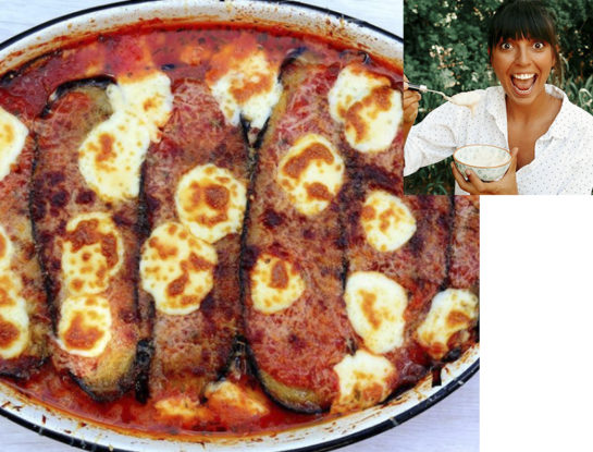 La receta de berenjenas a la parmesana de Felicitas Pizarro