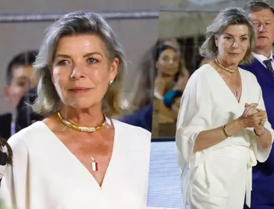 Carolina de Mónaco se sumó a una tendencia y dio cátedra de estilo