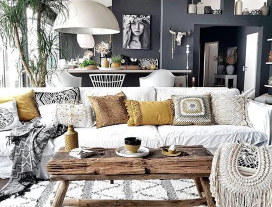 Deco boho chic: 6 tips infalibles para darle a tu living un aire bohemio