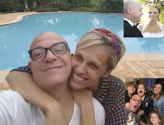 La historia de amor de Denise Dumas y Martín "Campi" Campilongo: se conocieron trabajando en Showmatch, están juntos desde hace 15 años y tienen dos hijas, Emma y Francesca