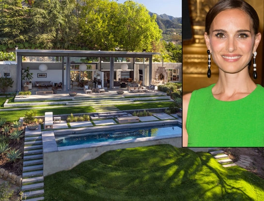 Natalie Portman vendió su casa de playa: es de estilo industrial y está rodeada de vegetación