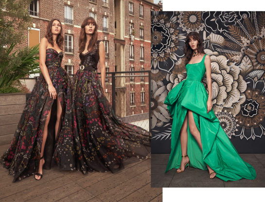 ¡Regresó el lujo! Zuhair Murad se inspiró en los años sesenta para crear una de sus colecciones más glamorosas