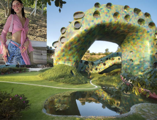 El exótico departamento con forma de serpiente que Dua Lipa alquiló en México para pasar unas vacaciones