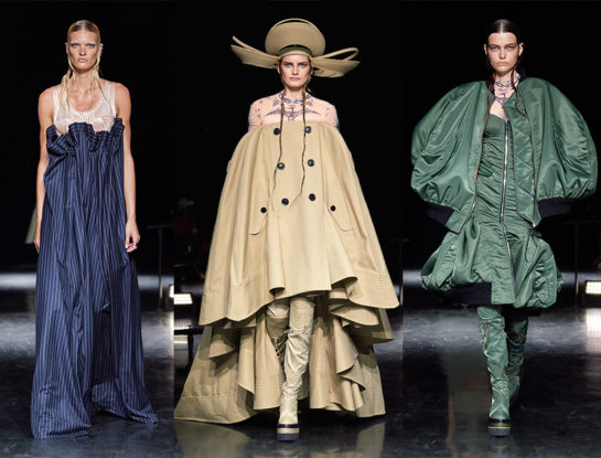 Regreso con gloria: Jean Paul Gaultier volvió a la pasarela de París con Sacai un año después de haber anunciado su retiro