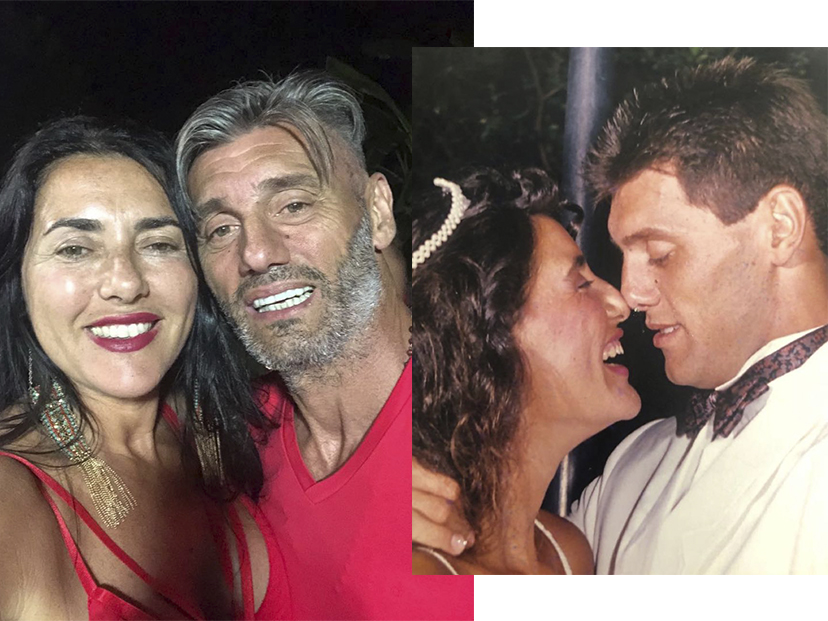 La historia de amor de Ana Laura Merlo y Sergio Goycochea