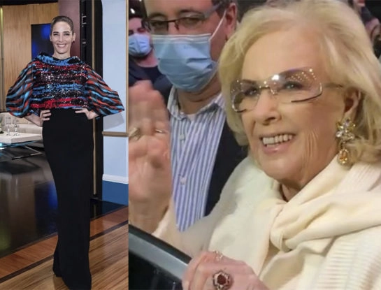 La emoción de Juana Viale al hablar de la salida de su "abuelita", Mirtha Legrand, al teatro: "Ser tu nieta me engrandece el alma"