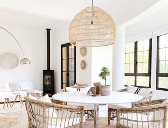 Todo lo que tenés que saber a la hora de elegir el tamaño de una lámpara de techo