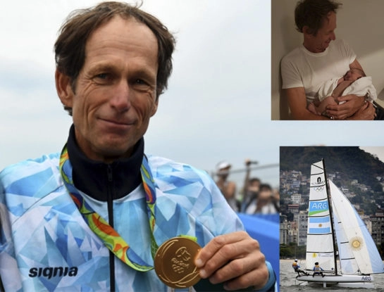 Juegos Olímpicos: la historia de superación de Santiago Lange, el atleta de 59 años que le ganó al cáncer, es abuelo y va nuevamente por la medalla de oro