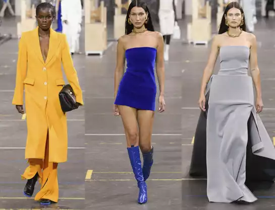 Arrancó la Semana de la Moda en París y Bella Hadid marcó el regreso de una nueva pasarela en tiempos de pandemia