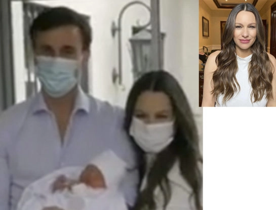 Así se preparaba Pampita para salir de alta con Ana