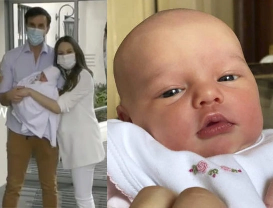 Así fue el alta de Pampita, Roberto García Moritán y Ana