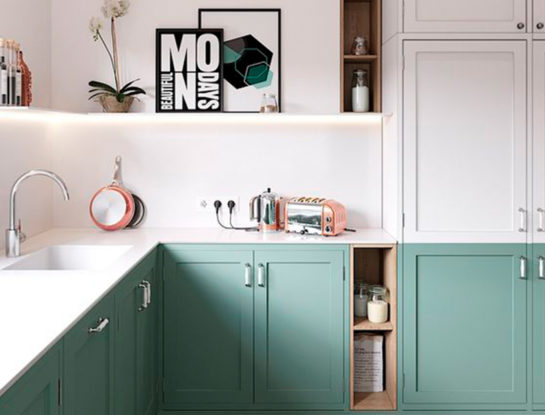 El contouring no sólo se usa en el make up: ¡también en la deco!