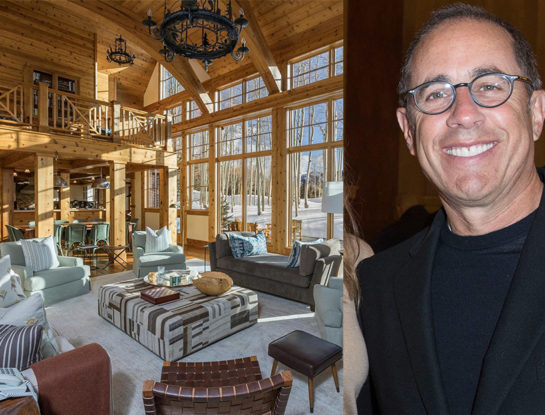 Jerry Seinfeld puso a la venta su mansión en Colorado: está en el medio de una montaña y cuenta con 11 habitaciones