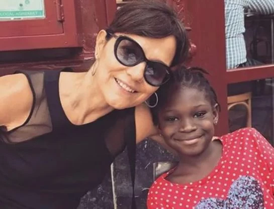La historia de adopción de Andrea Pietra: su hija nació en Haití, se llama Stephanie, tiene 11 años y Daniel Grinbank cumplió un rol clave en el proceso
