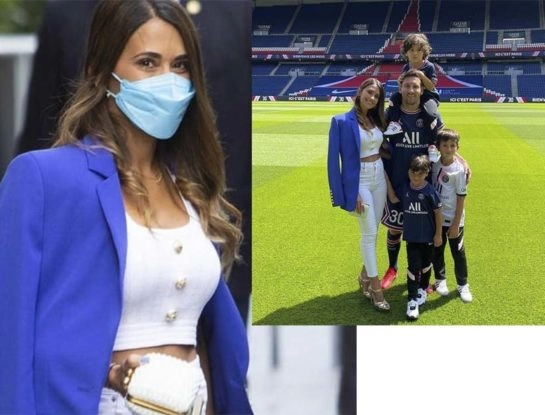 Antonela Roccuzzo, instalada en París, procura que su familia vuelva a la rutina cuanto antes y ya tiene en la mira los colegios para Thiago, Mateo y Ciro