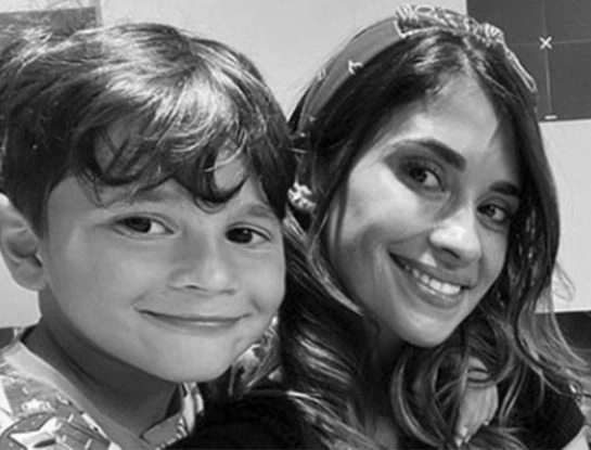 Antonela Roccuzzo y el video donde demuestra que su hijo Mateo es el digno heredero de Lionel Messi