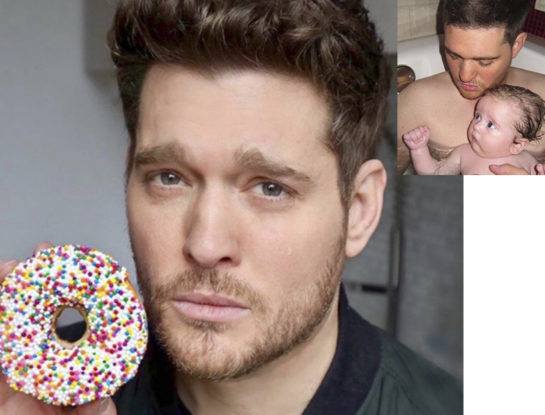 La emotiva felicitación de Michael Bublé a su hijo Noah en su cumpleaños número 8