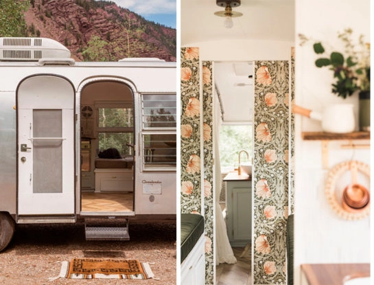 Una casa rodante funcional y con estilo vintage: perfecta para recorrer las mejores rutas