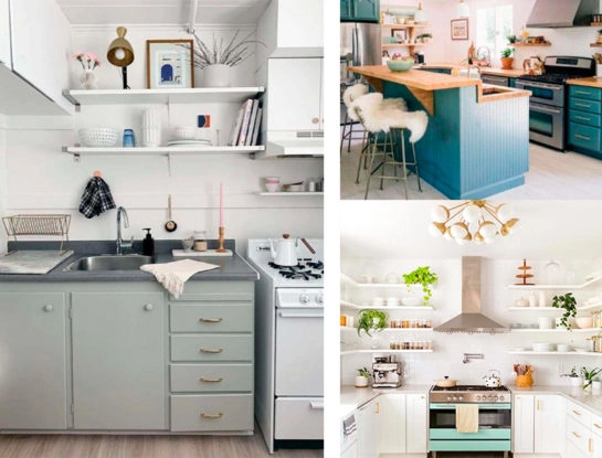 Antes y después: inspirate con la renovación de 3 cocinas con diferentes estilos