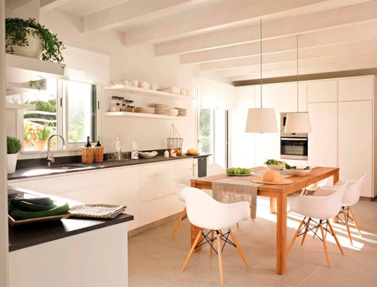 El estilo nórdico es tendencia de decoración en cocinas
