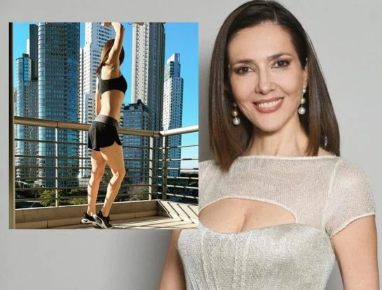 Así es el lujoso departamento de Cristina Pérez en Puerto Madero: vistas panorámicas, gran biblioteca, amplia terraza, piscina y gimnasio