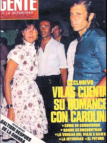 La historia de amor de Guillermo Vilas y Carolina de Mónaco
