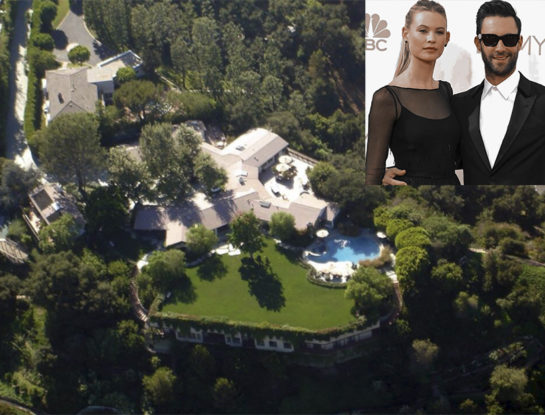 La impresionante mansión que Adam Levine le compró a Ben Affleck por 32 millones de dólares: es minimalista y cuenta con objetos de diseño y una colección de arte