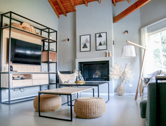 Antes y después: inspírate con la transformación de un living y un comedor