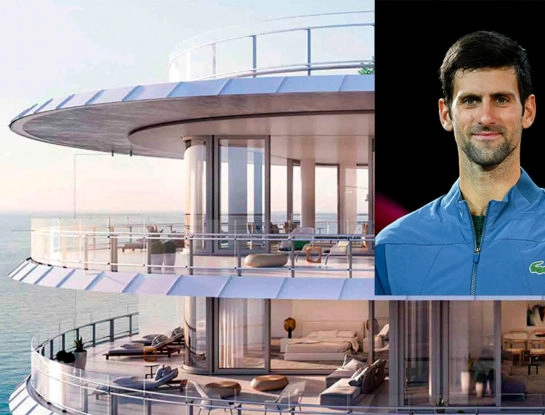 Recorrido deco por el departamento que Novak Djokovic acaba de vender en un lujoso edificio de Miami: ¡tiene vistas increíbles!