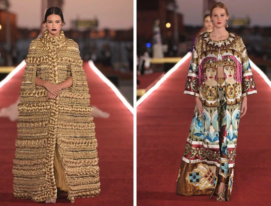 El espectacular desfile de Dolce & Gabbana llenó de magia y opulencia a Venecia
