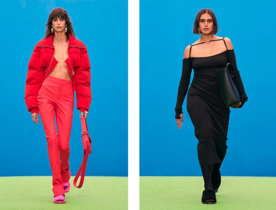 Jacquemus presenta su colección con bloques de color e impronta minimalista