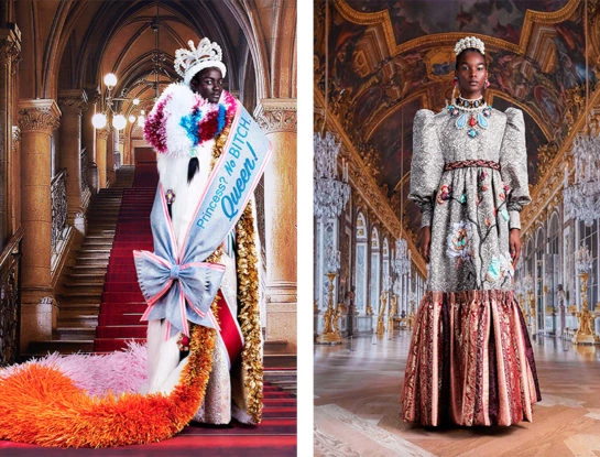 Viktor & Rolf presenta a la "Reina de la Alta Costura"