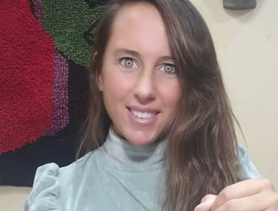 Estefanía Pasquini, la esposa de Alberto Cormillot, volvió a mostrar su pancita a un mes de ser mamá: "Ya está casi cocinado"