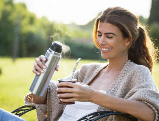 Juliana Awada está de cuarentena en su casa