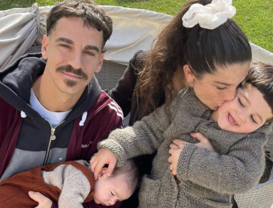 Las primeras fotos de Juana Repetto y su familia en Bariloche