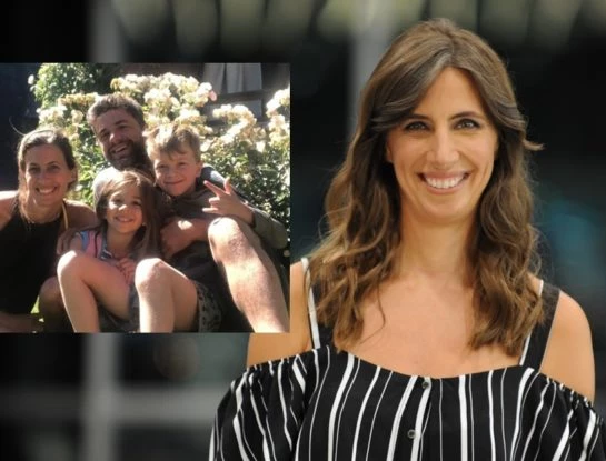 Así es la familia de Luciana Geuna: está casada con Martín Guglielmone, tiene dos hijos y vive en Coghlan, un barrio que le recuerda su Rosario natal