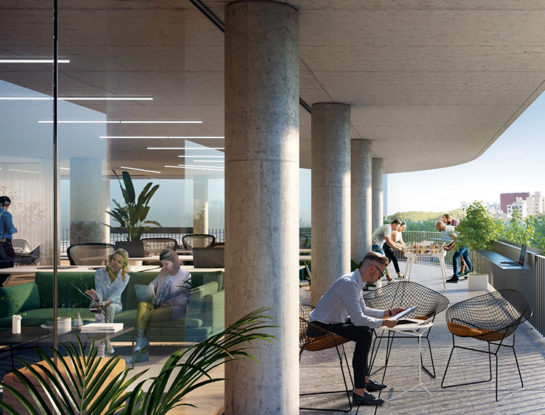 Video deco: así se construye un edificio para una nueva manera de trabajar