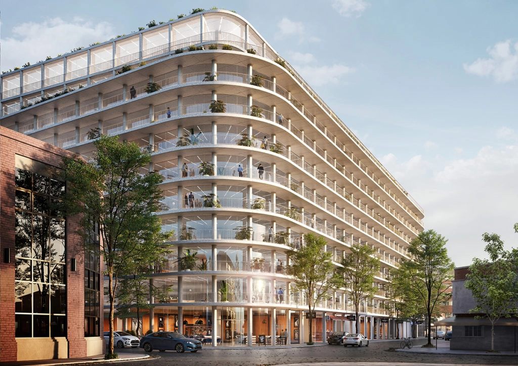 Mirabilia 851 ya empieza a trasnformar el barrio.